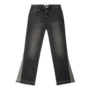 NOFS BLACK FLARED DENIM JEANS