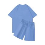 Nofs Short With T shirt Summer Set – Sky Blue