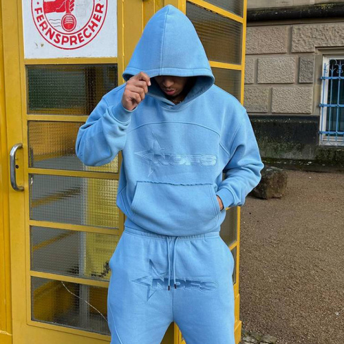 Nofs Sky Blue On Sky Blue Tracksuit