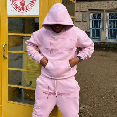 None Of Us Pink On Pink Tracksuit