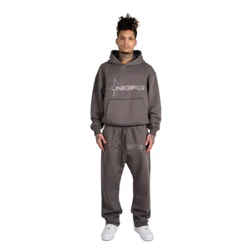 Tone In Tone Dark Grey Nofs Sweatpant