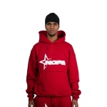 WHINE RED NOFS HOODIE