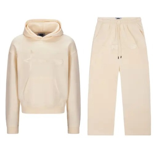 Tone in Tone Creme Noneofus Tracksuit