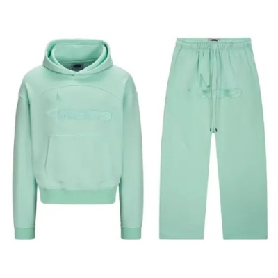 Tone in Tone Mint Noneofus Tracksuit